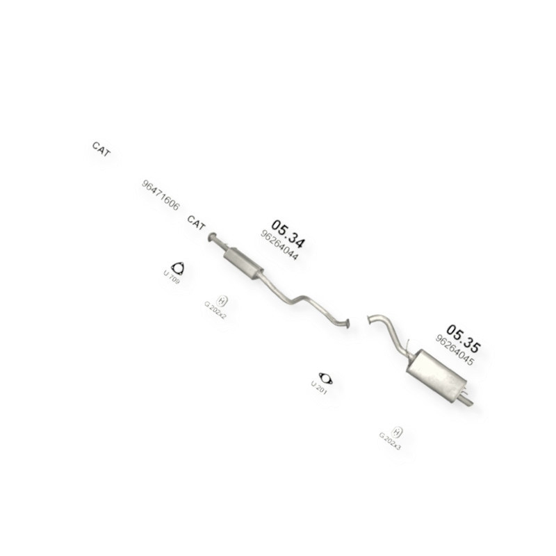 Резонатор Tacuma алюминий Шевроле Мукачево - изображение 1