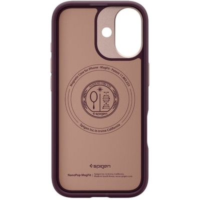 Чехол для мобильного телефона Spigen Nano Pop MagFit iPhone 17 Burgundy Bean (ACS10365) Винница - изображение 4
