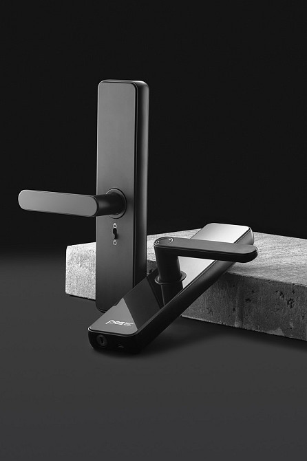 PES Ministr біометричний смарт-замок чорний Київ - фото 3