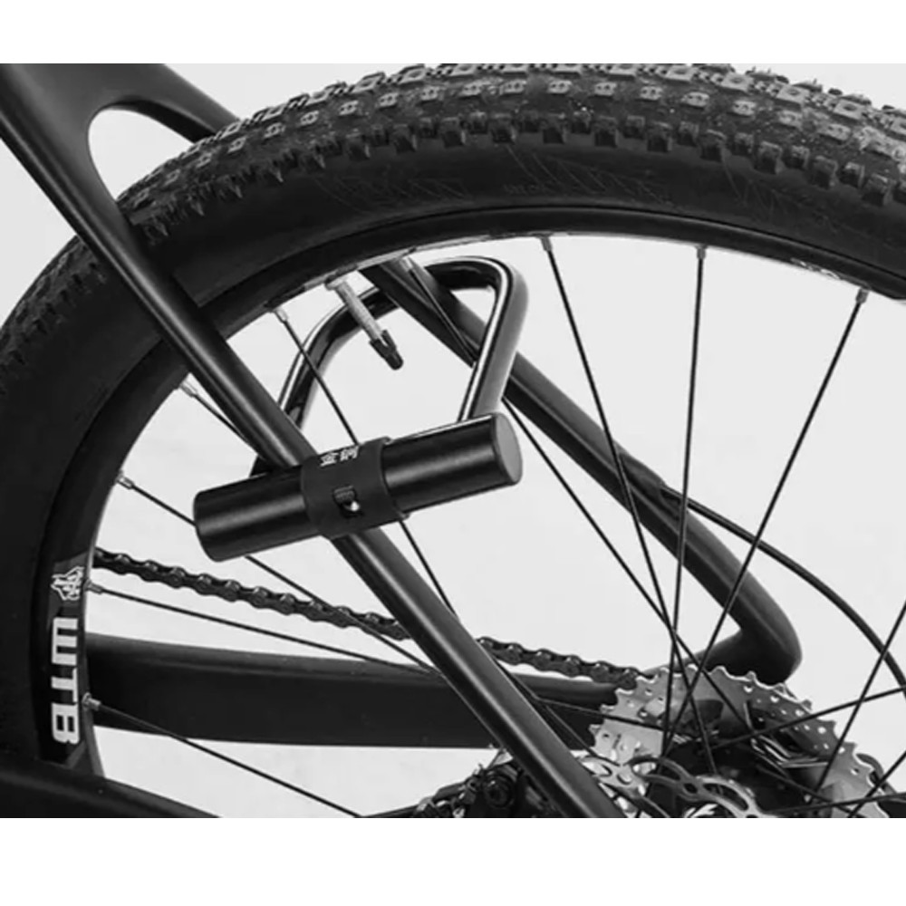 Замок на колесо велосипеда U-подібний JINJIAN SUO-004 на ключі, скоба 14 мм Бровари - фото 7