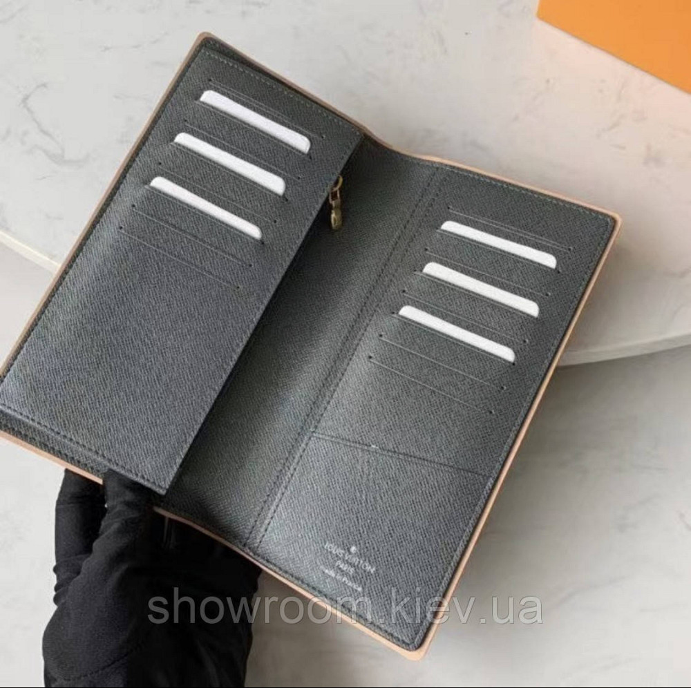 Чоловічий брендовий гаманець (63236) Lux Київ - фото 4