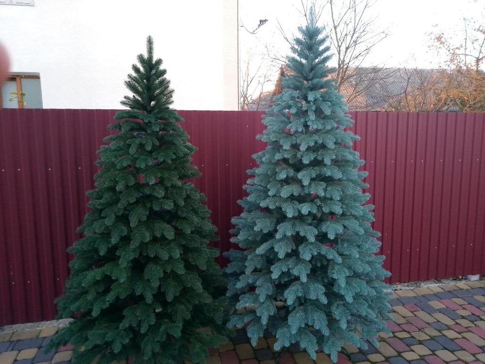 Елка искусственная новогодняя «Литая Элитная» голубая 1.5 / 1.8 / 2.1 / 2.3 / 2.5 м 2.1 Киев - изображение 8