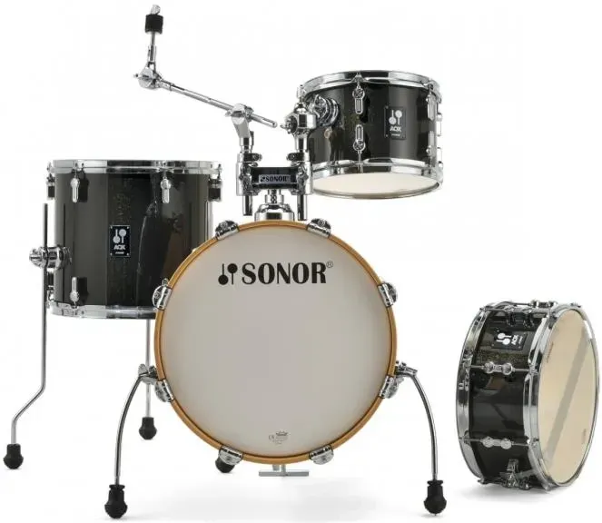 Ударна установка  Sonor AQX Jungle Shell Set Black Midnight Sparkle Київ - фото 1