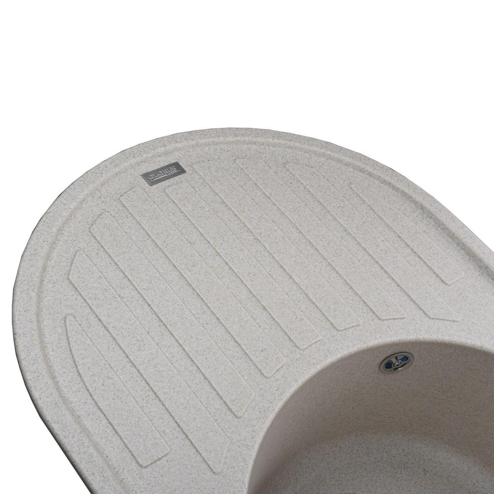 Гранітна мийка Globus Lux OHARA піщаний 770х500мм-А0004 (000021077) Київ - фото 3