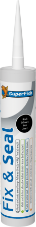 Клей SUPERFISH FIX SEAL 290ML BLACK (C6080530) Киев
