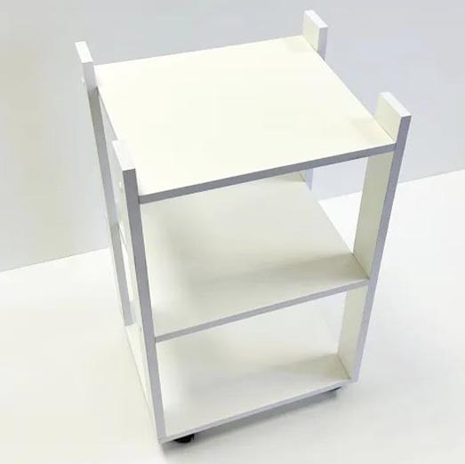 Этажерка для ванной на колёсиках 