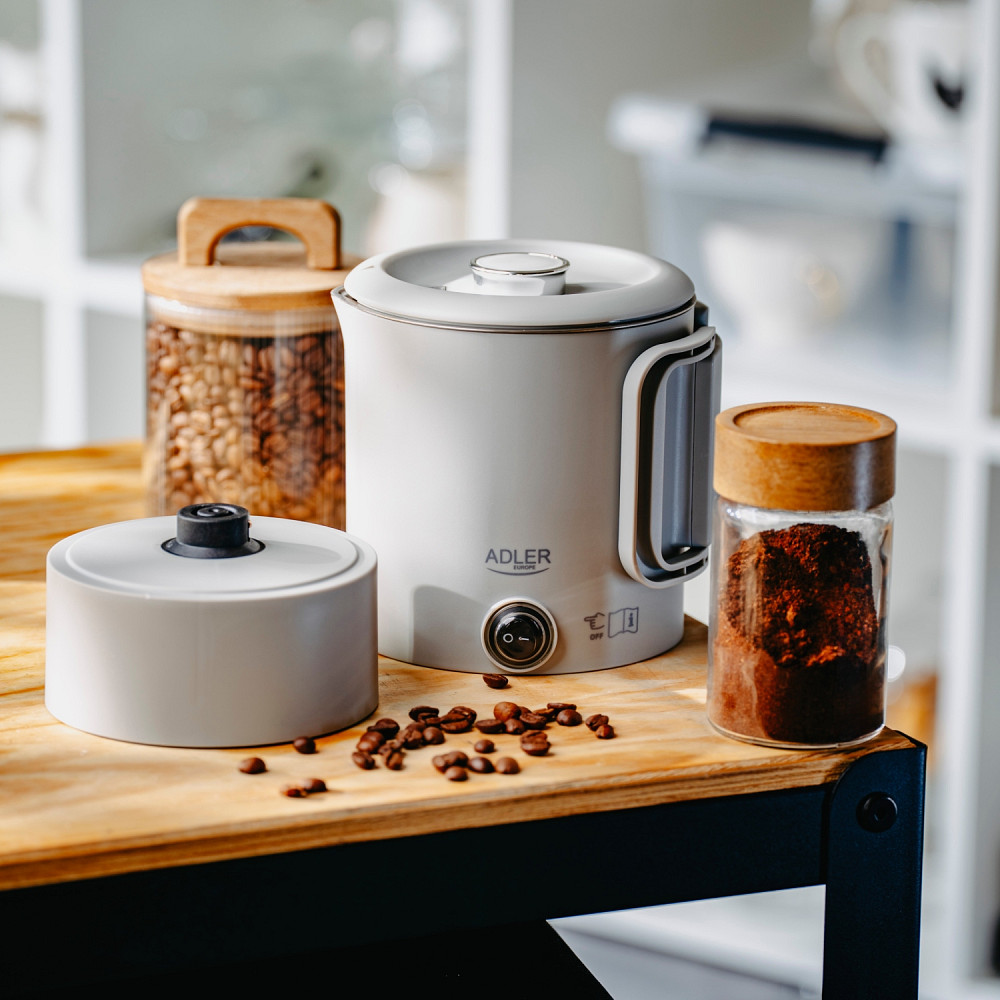 Електрочайник Adler AD 1388g дорожній 650Вт/ 0.8л/ подвійні стінки/ автовимкнення/сірий Вінниця - фото 3