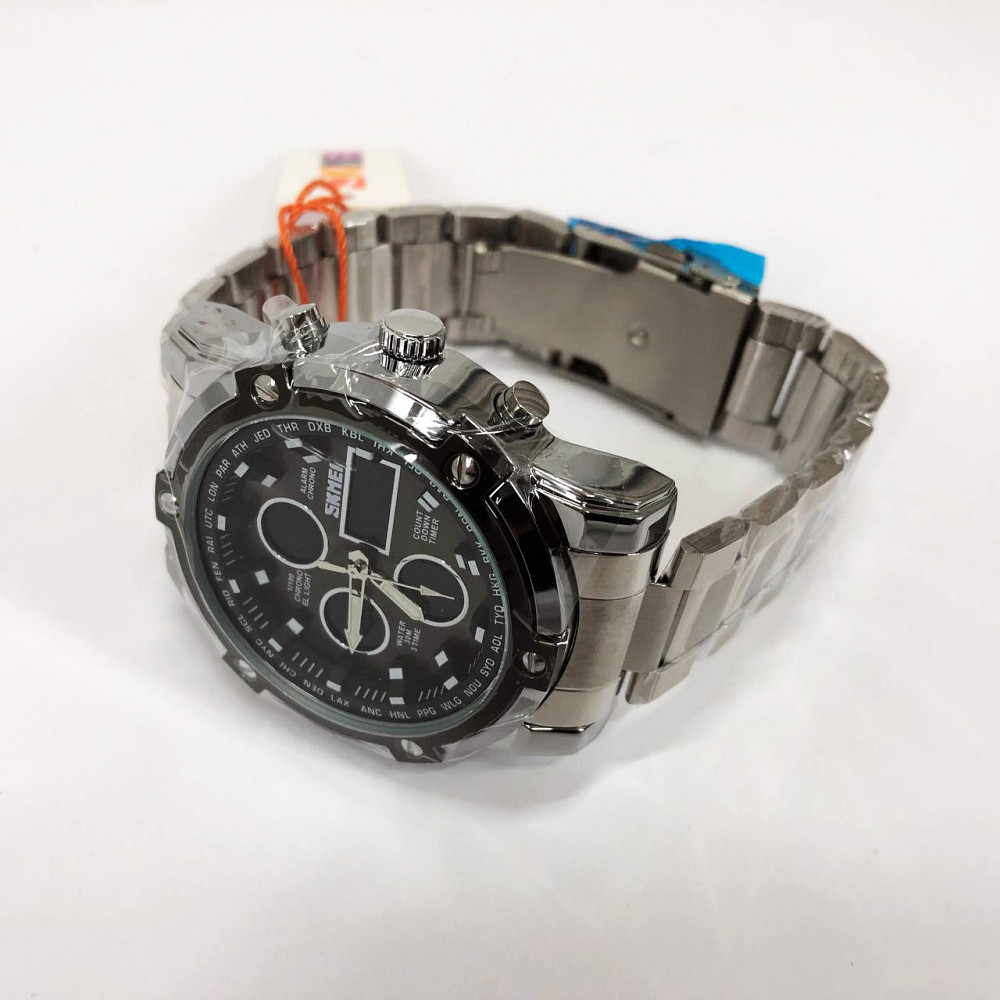 Солідні чоловічі годинники, Чоловічі годинники браслет на ланцюжку на подарунок ZJ-33 Івано-Франківськ - фото 4