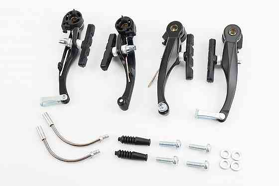 Гальмо V-brake 110мм (2 колеса), алюмінієве, чорне Киев