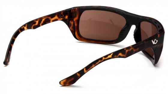 Окуляри захисні Venture Gear Vallejo Tortoise (bronze) Аnti-Fog, коричневі в коричневій оправі Запоріжжя