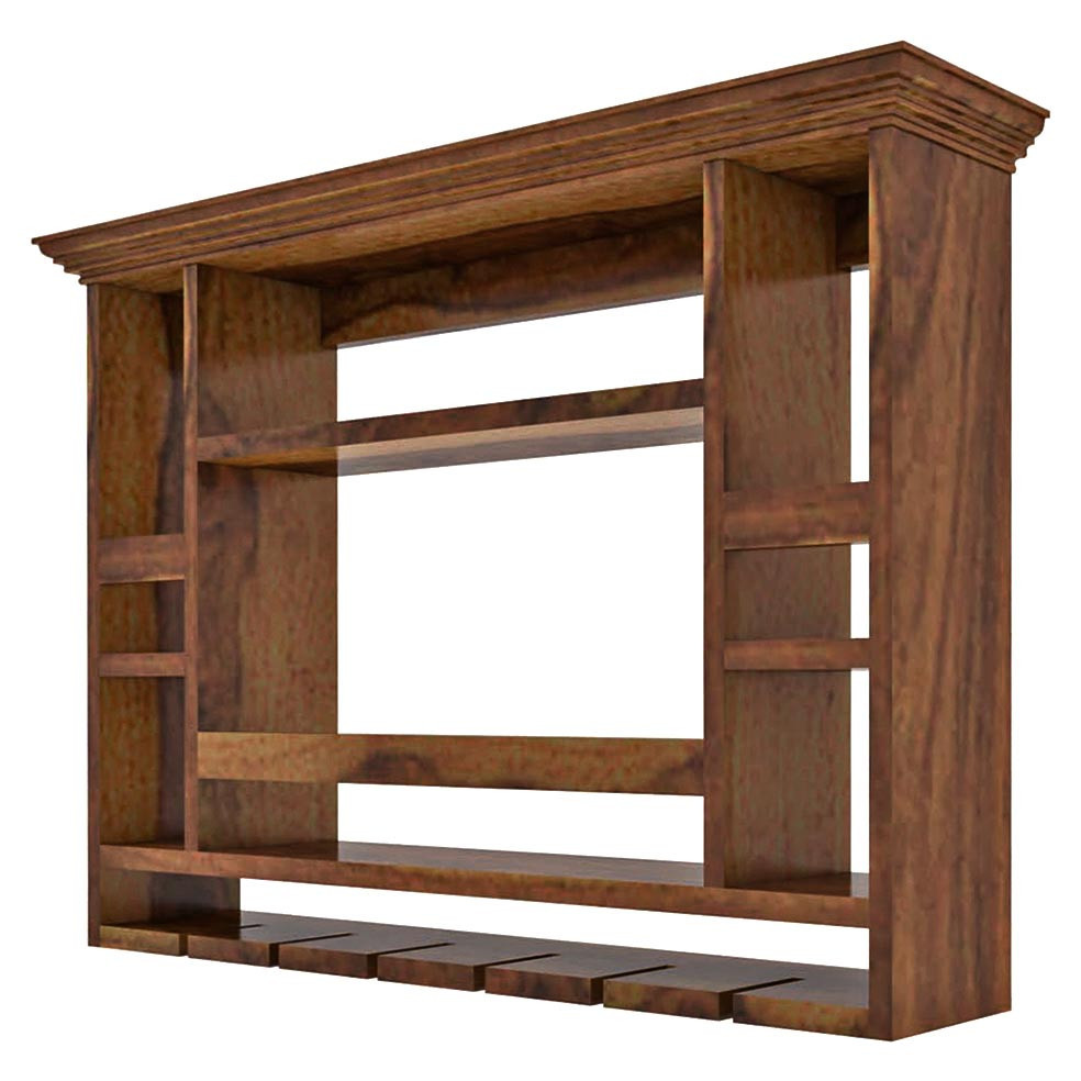 Настенная винная полка 