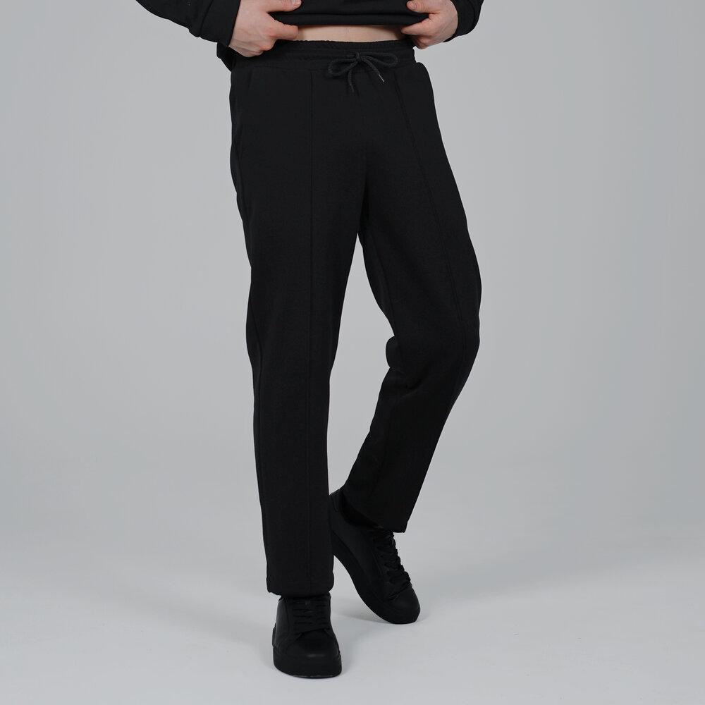 Мужской черный спортивный костюм Pobedov Binance. Комплект брюки и кофта осенний Киев - изображение 12