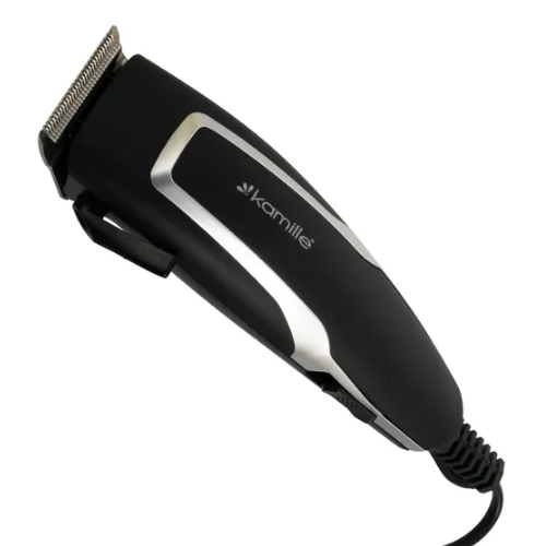 Машинка для стрижки 240W дротова чорний/срібл.кант 6804 KAMILLE Житомир - изображение 1