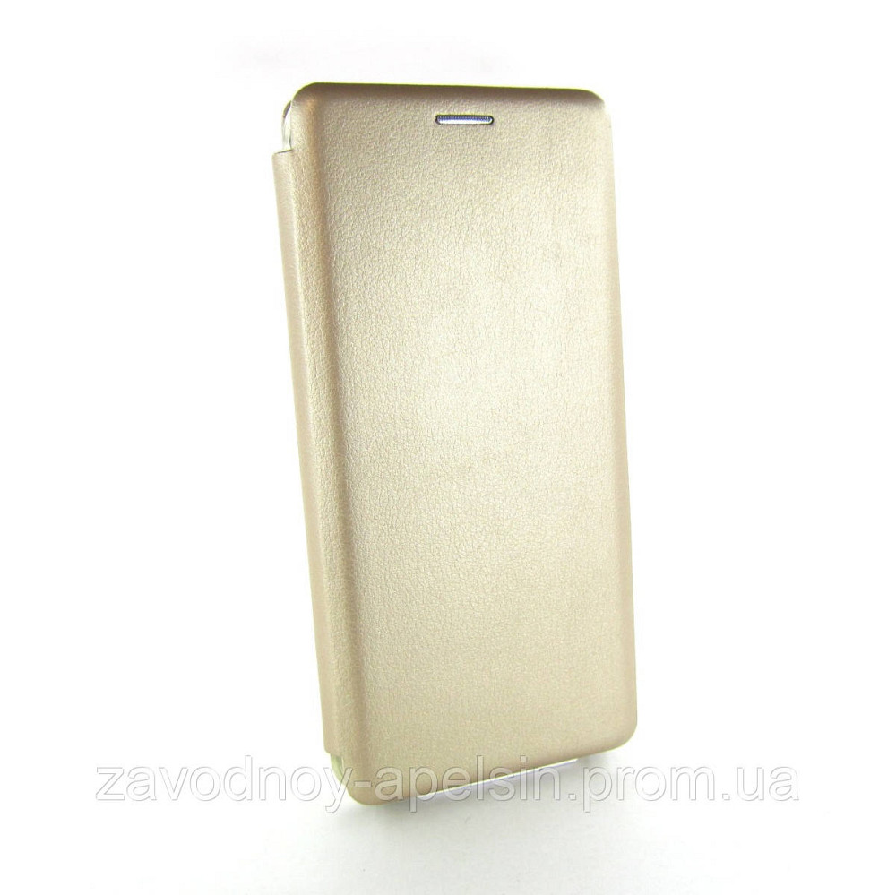 Чохол книжка Samsung A9 2018 Підставка (золотий) Одеса - фото 1