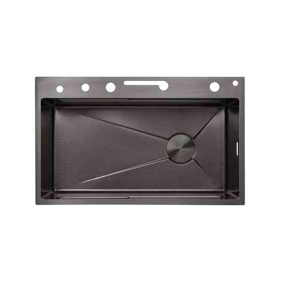 Мойка для кухни + смеситель Platinum Handmade 