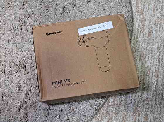 Бездротовий ударний масажер Booster MINI V3 Київ