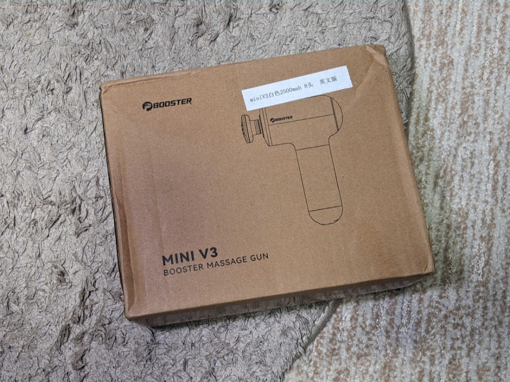 Бездротовий ударний масажер Booster MINI V3 Київ - фото 2