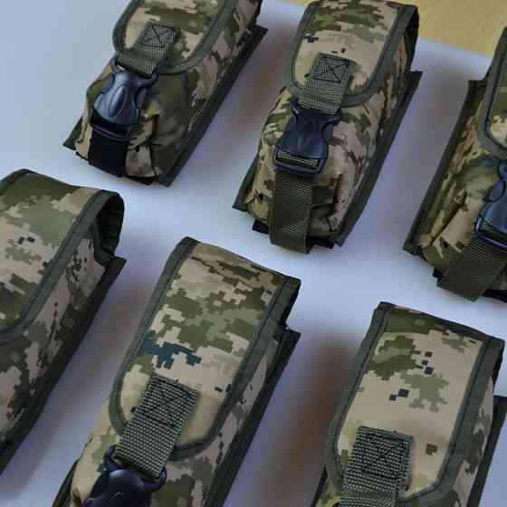 Підсумок на 2 магазини подвійний із кордури піксель MOLLE тактичний AW-37 Івано-Франківськ