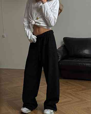 Жіночі стильні теплі штани барашек  на велюрі Одеса