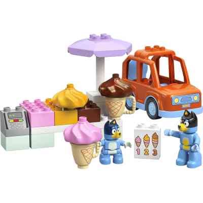 Конструктор LEGO DUPLO Bluey Путешествие с мороженым с Блуи (10458) Винница