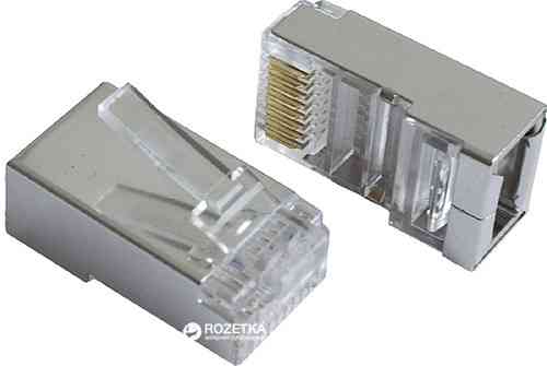 Штекер комп'ютерний 8р8с (RJ45) екранований Полтава