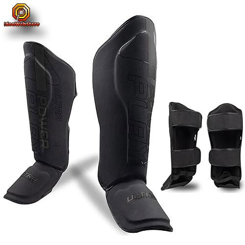 Щитки для голени и стопы черные PowerPlay 3052 Ultra Series размер XL защита для единоборств, тренировок и спаррингов Киев - изображение 9