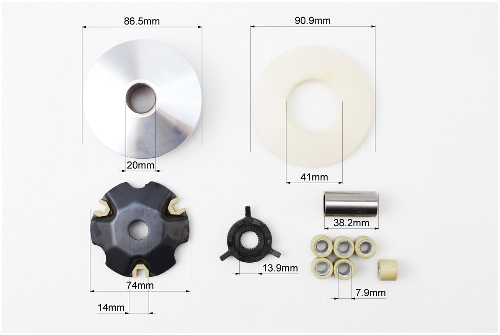 Варіатор передній + втулка + крильчатка к-кт Київ - фото 3