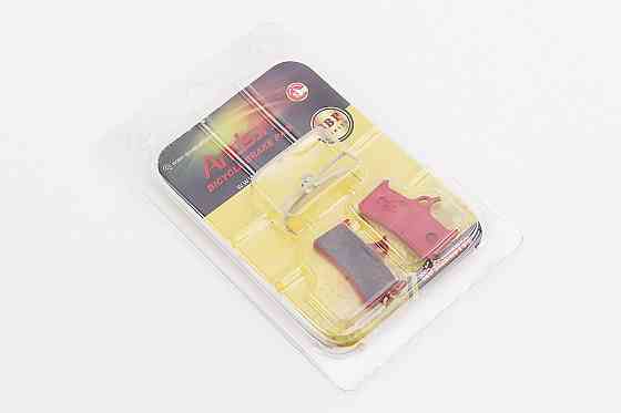 Гальмівні колодки Disk-brake (Shimano BR-M755, M755DH, XTR Pre-02, Grimeca system 8, Hope M4, Sram 9,0), червоні YL-1010 Киев