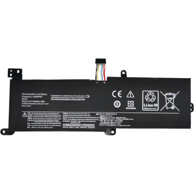 Аккумулятор для ноутбука Lenovo IdeaPad 330-15 L17L2PF0, 3600mAh (27Wh), 2cell, 7.6V, Li-ion AlSoft (A71078) Винница - изображение 1