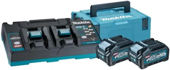 Makita Zestaw Li-Ion Xgt 40V 2szt. Bl4040+1 Dc40Rb+1 Makpac 191U008 Киев