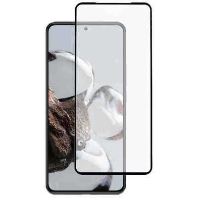 Скло захисне Dengos Full Glue Xiaomi 12T/12T Pro black frame (TGFG-244) Вінниця - фото 2