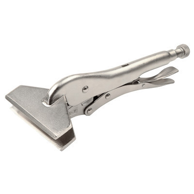 Клещи Tolsen зажимные 250 мм плоские губки 100 мм (10055) Винница - изображение 1