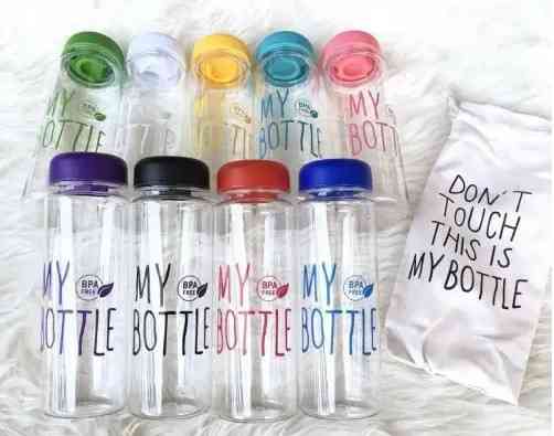 Бутилка для води My Bottle 500 мл. в чохлі / різні кольори / 421 Дніпро