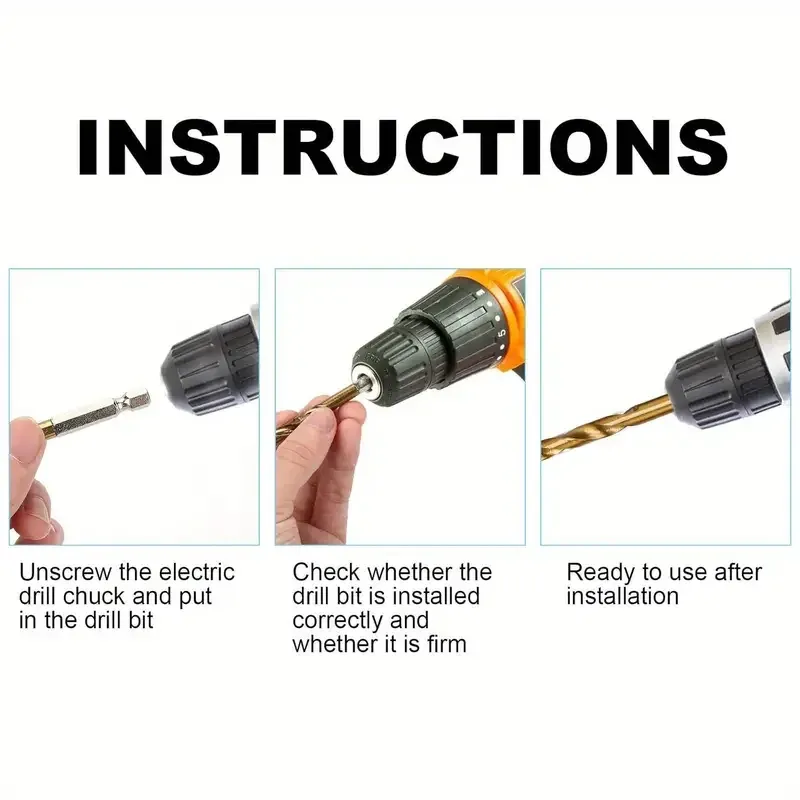 Набор сверл 99 шт с титановым покрытием для различных материалов Киев - изображение 10