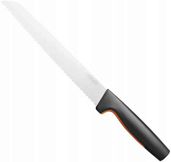 Набір Кухонних ножів 5 предметів з дерев'яною підставкою Fiskars "Functional Form" (1062927) Нержаві Нововолинськ