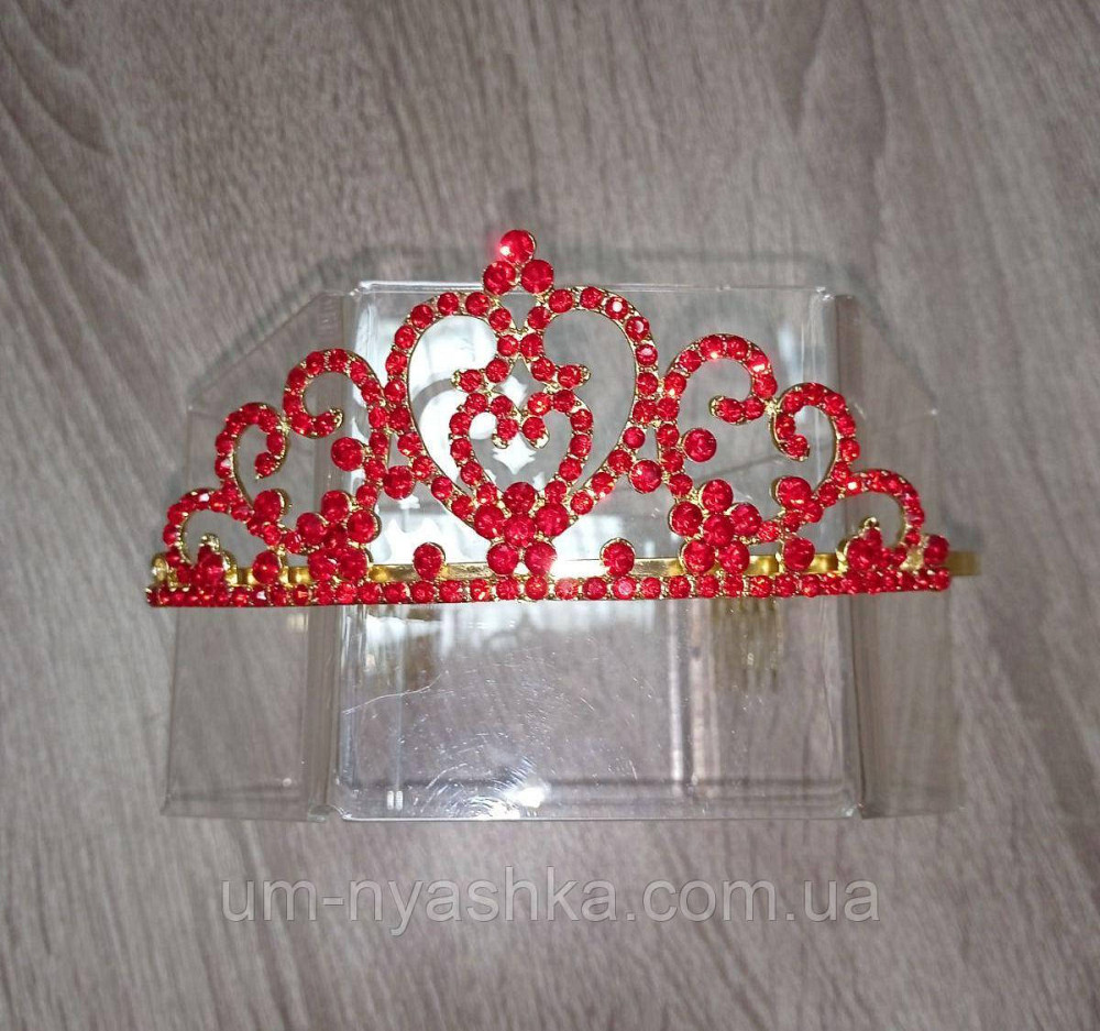 Диадема на обруче Корона с цветными камнями Кривой Рог - изображение 1
