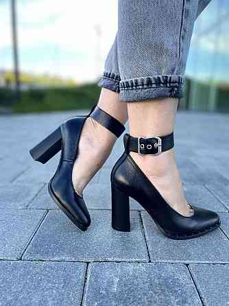 Nivelle Туфлі жіночі NIVELLE 1906/9518-9544 чорні (весна-осінь, шкіра натуральна) (3474) 37 Коломыя