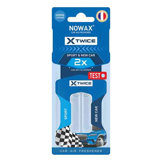 Ароматизатор с двойной капсулой Nowax X Twice - New Car & Sport Львов