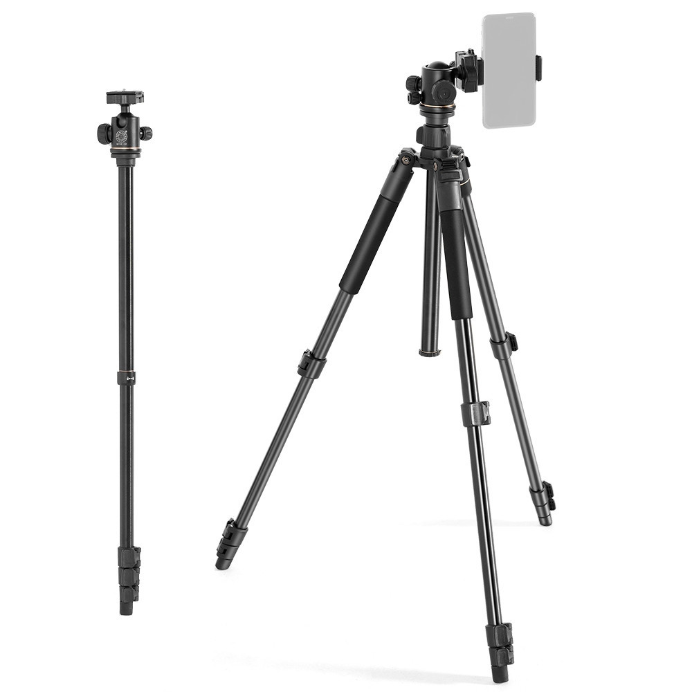 Штатив-монопод 2в1 алюмінієвий для телефону та камери 57-164см QZSD Q518 Київ - фото 1
