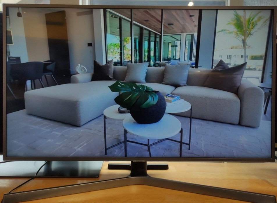 Телевізор 43” Samsung UE43NU7470UXUA + голосовий пульт Київ - фото 2