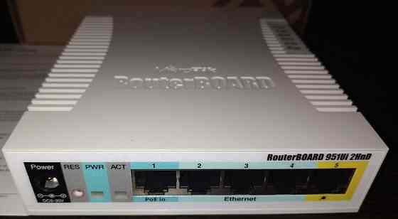 Новий WI-FI Роутер Mikrotik RB951Ui-2HnD Poe. Київ