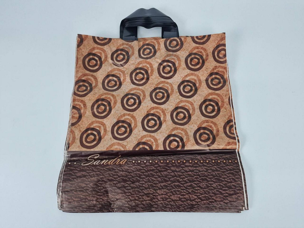 Пакет із петльовою ручкою спр п "Сандра" (38х42) ДПА (50 шт.) Харків - фото 1