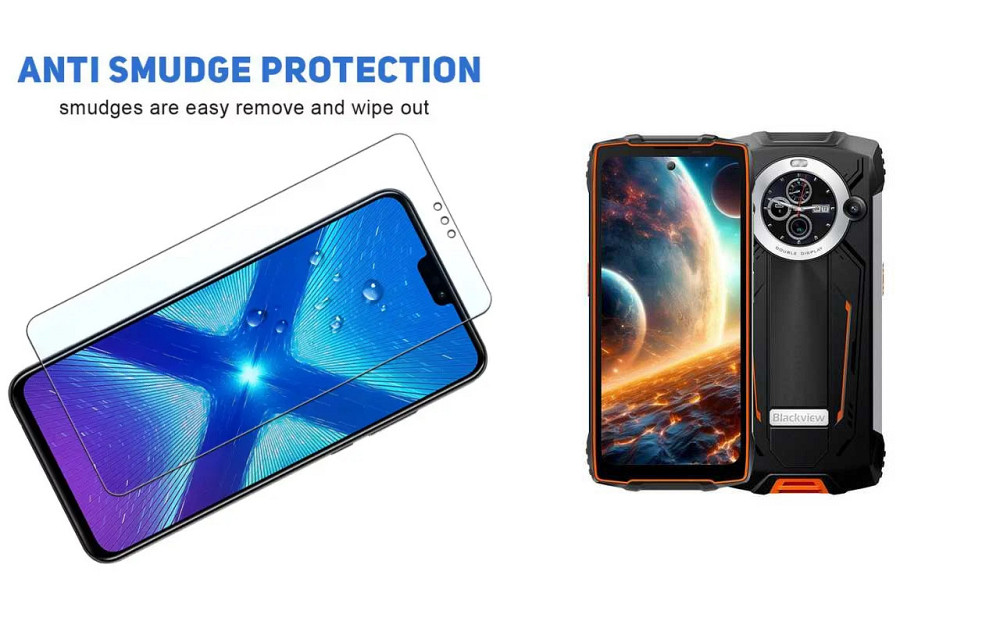 Защитное стекло NeoGlass для Blackview BV8200 – ультрапрозрачное и устойчивое Киев - изображение 3