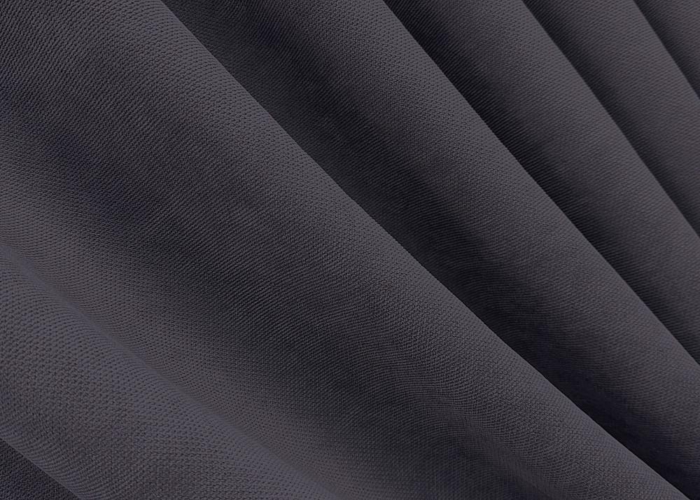 Шторна тканина вельвет, колекція "Velanta" колір графітовий 1879ш Київ - фото 1