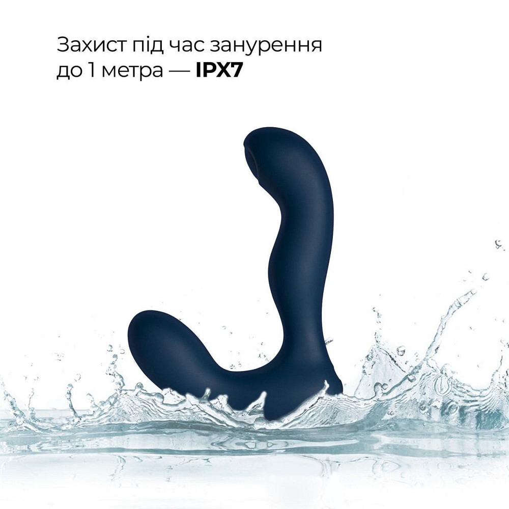 Інтерактивний масажер простати з пульсацією на кінчику головки Svakom Iker Neo Sex Aura Київ - фото 7