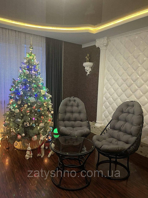 Балконні меблі з 2 кріслами та журнальним столом Київ - фото 6