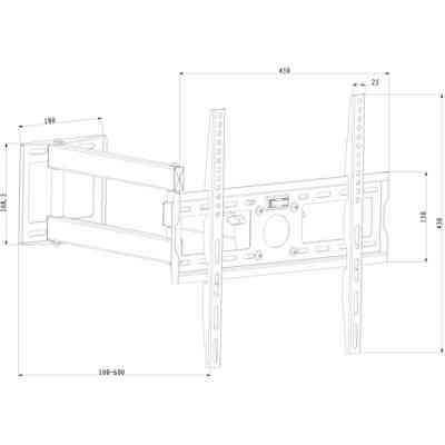 Кронштейн X-Digital STEEL SA345 Black Вінниця