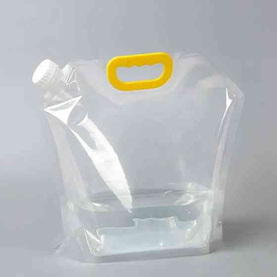 Комплект 3в1 каністри для води набір на 2.5, 5 і 10 літрів складні, харчові, пластикові Кам'янець-Подільський