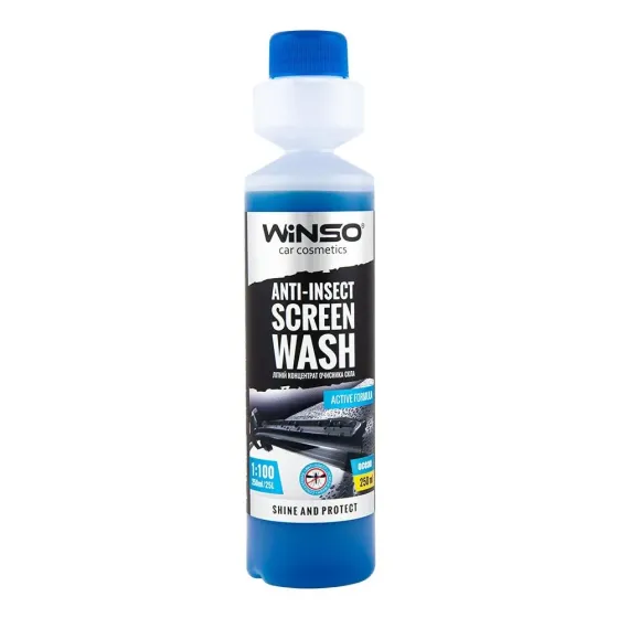 WINSO 825002 Ocean Anti-Insect — Літній концентрат омивача скла з ефективним видаленням комах та свіжим ароматом Ocean Ковель