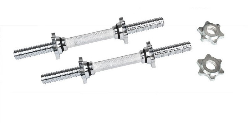 Гантелі 2х28 кг (металевий гриф) розбірні складальні набір комплект гантелей Київ - фото 3